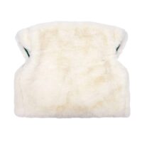 Cape En Fausse Fourrure Pour Fille - Boléro Princesse - Pour Mariage, Baptême, Cérémonie - Taille 2-12 Ans - 100% Polyester