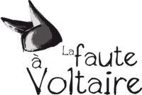 Logo noir La faute à Voltaire