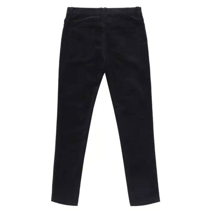 pantalon velours noir élastique pour filles et fillettes de la marque de mode pour enfants la faute a voltaire