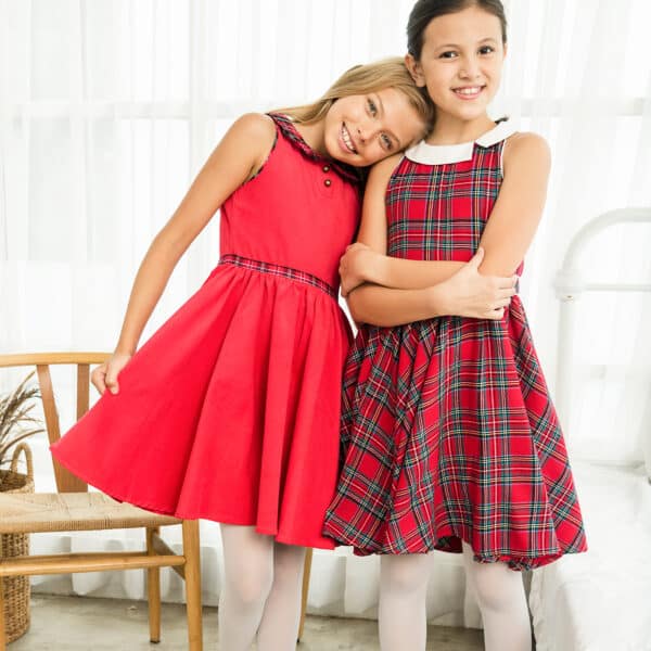 Girl's winter dress collection of the fashion brand for children and teenagers LA FAUTE A VOLTAIRE