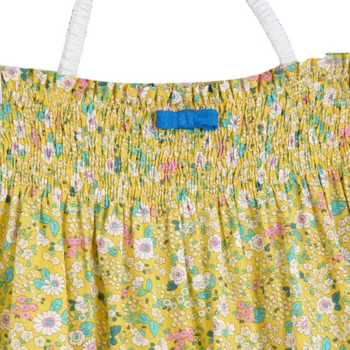 Jupe Longue Fleurie Jaune Bohème Fille | 2-en-1 | ESMERALDA – Image 5