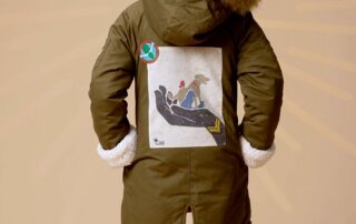 Magnifique parka longue et chaude avec grosse capuche pour filles et garçons de 2 à 16 ans de la marque de mode Française pour enfant LA FAUTE A VOLTAIRE