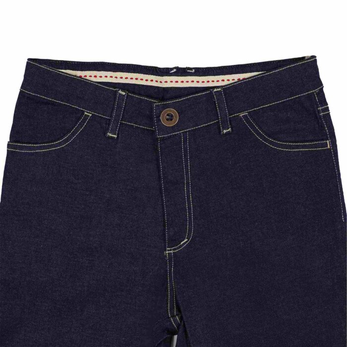 Jean Intersaison Garçon | Slim Stretch | Denim Bleu Foncé | MORGAN – Image 4