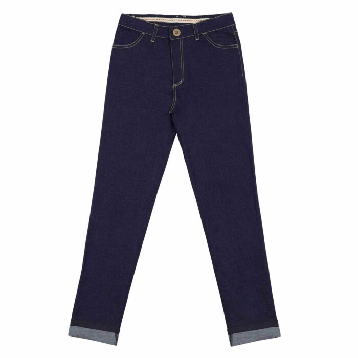 Jean Intersaison Garçon | Slim Stretch | Denim Bleu Foncé | MORGAN – Image 5
