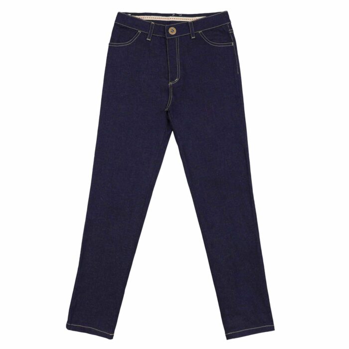 Jean Intersaison Garçon | Slim Stretch | Denim Bleu Foncé | MORGAN – Image 3